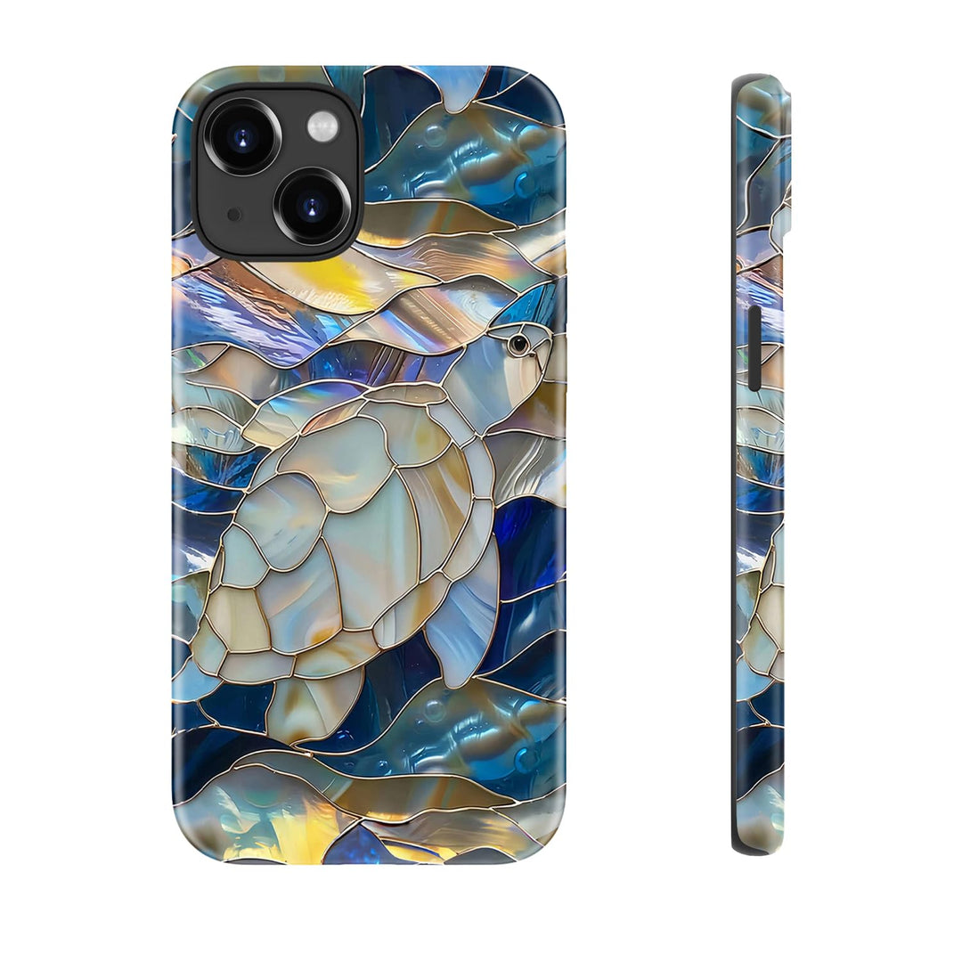 DorisMax Abstract Turtle iPhone 15 Case - DOKUTRONIX