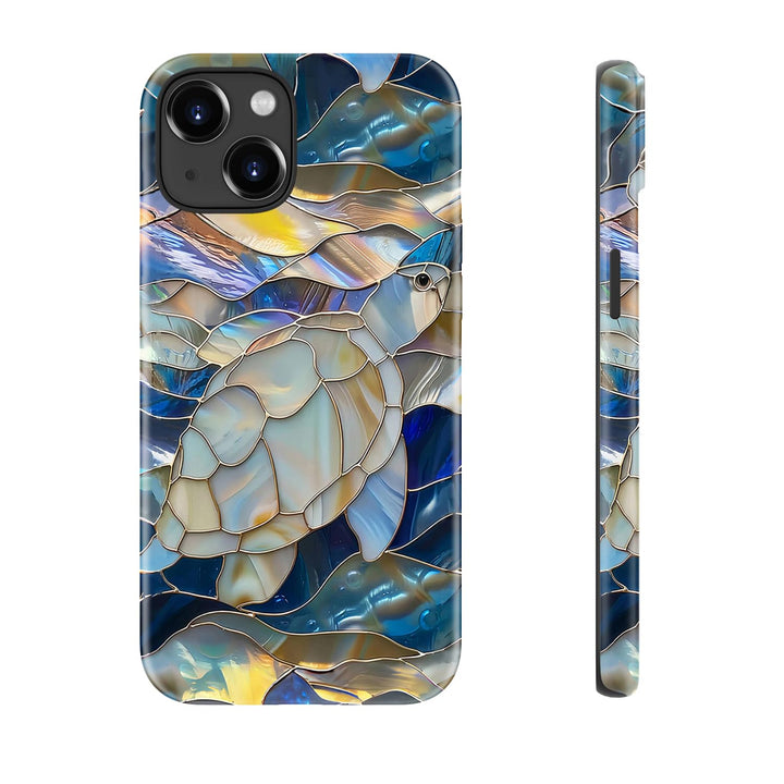 DorisMax Abstract Turtle iPhone 15 Case - DOKUTRONIX