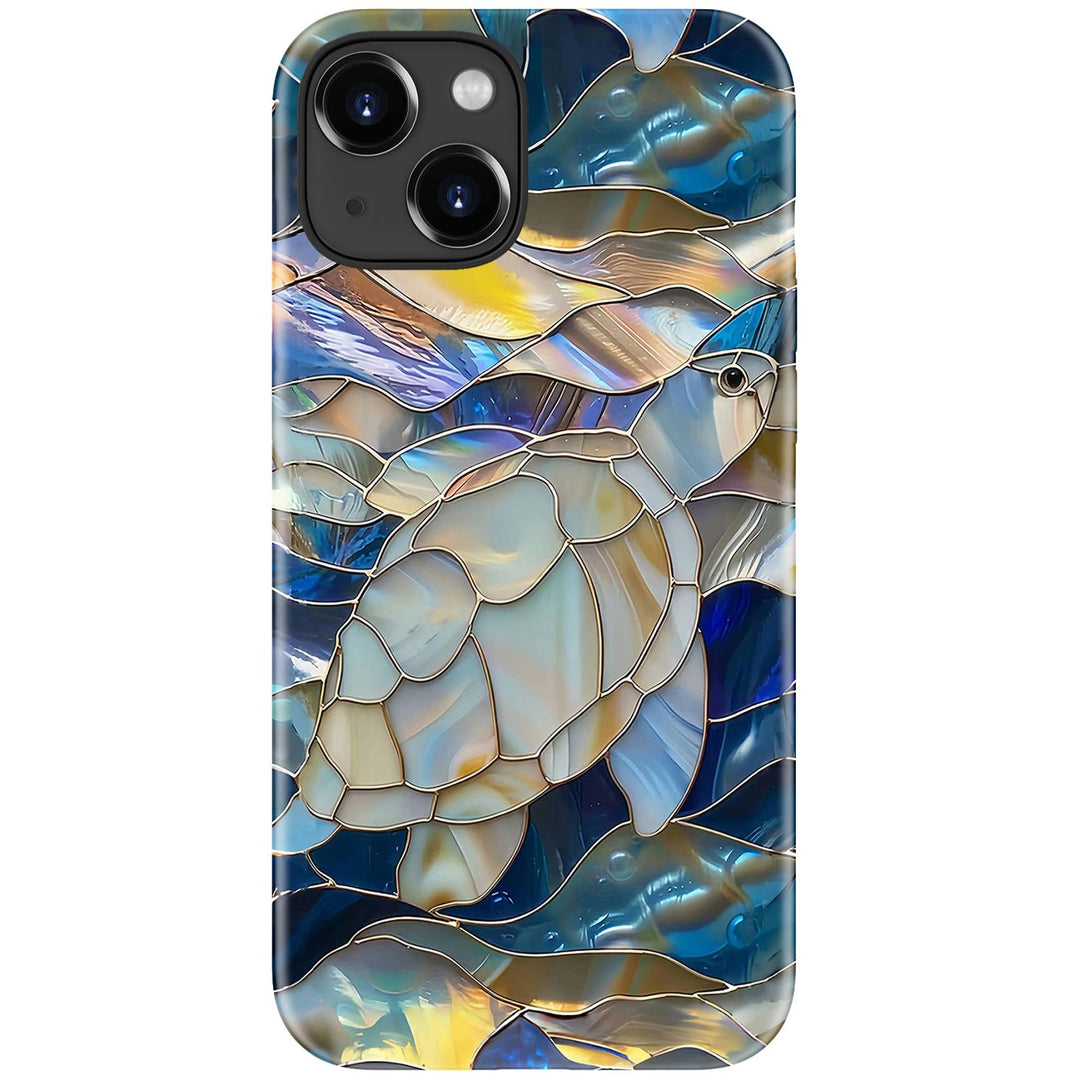 DorisMax Abstract Turtle iPhone 15 Case - DOKUTRONIX