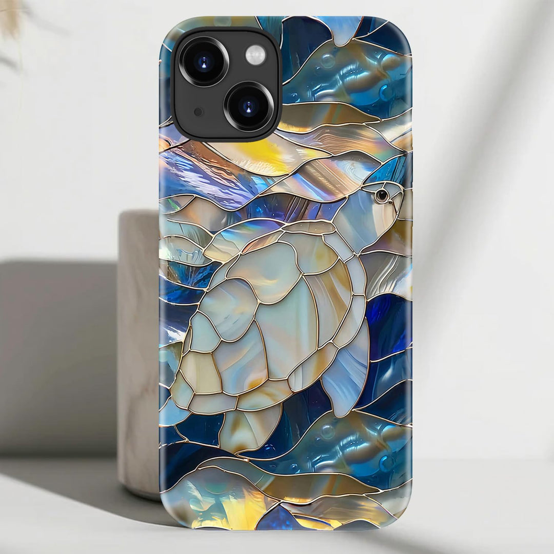 DorisMax Abstract Turtle iPhone 15 Case - DOKUTRONIX