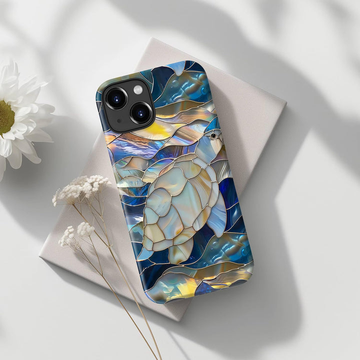 DorisMax Abstract Turtle iPhone 15 Case - DOKUTRONIX