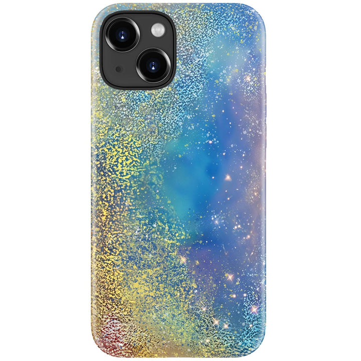 DorisMax Dual Case - Abstract Blue Gold - DOKUTRONIX