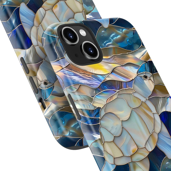DorisMax Abstract Turtle iPhone 15 Case - DOKUTRONIX