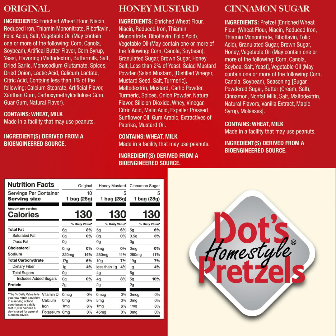 Dot's Delightful Pretzel Twists Variety Pack - DOKUTRONIX