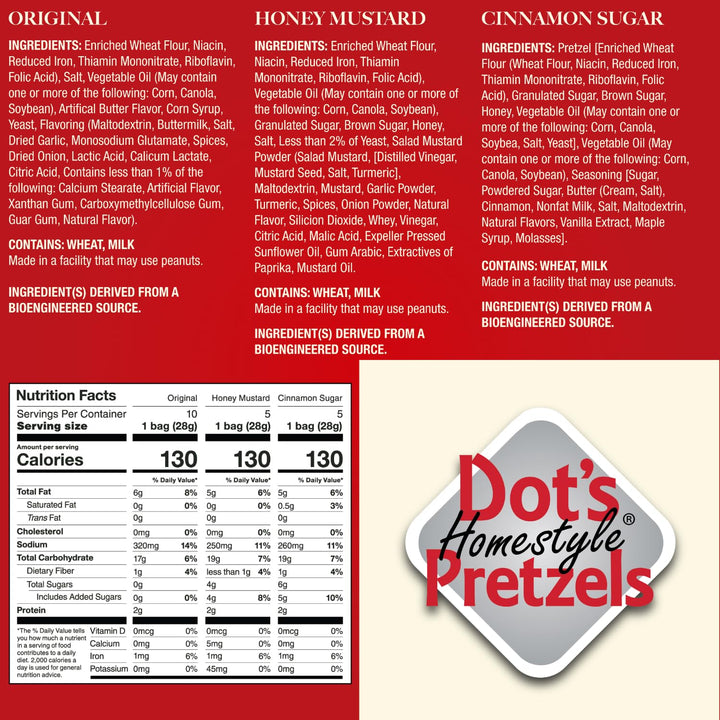 Dot's Delightful Pretzel Twists Variety Pack - DOKUTRONIX