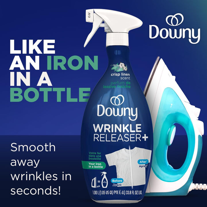 Downy Travel Wrinkle Relief Trio - Crisp Linen - DOKUTRONIX