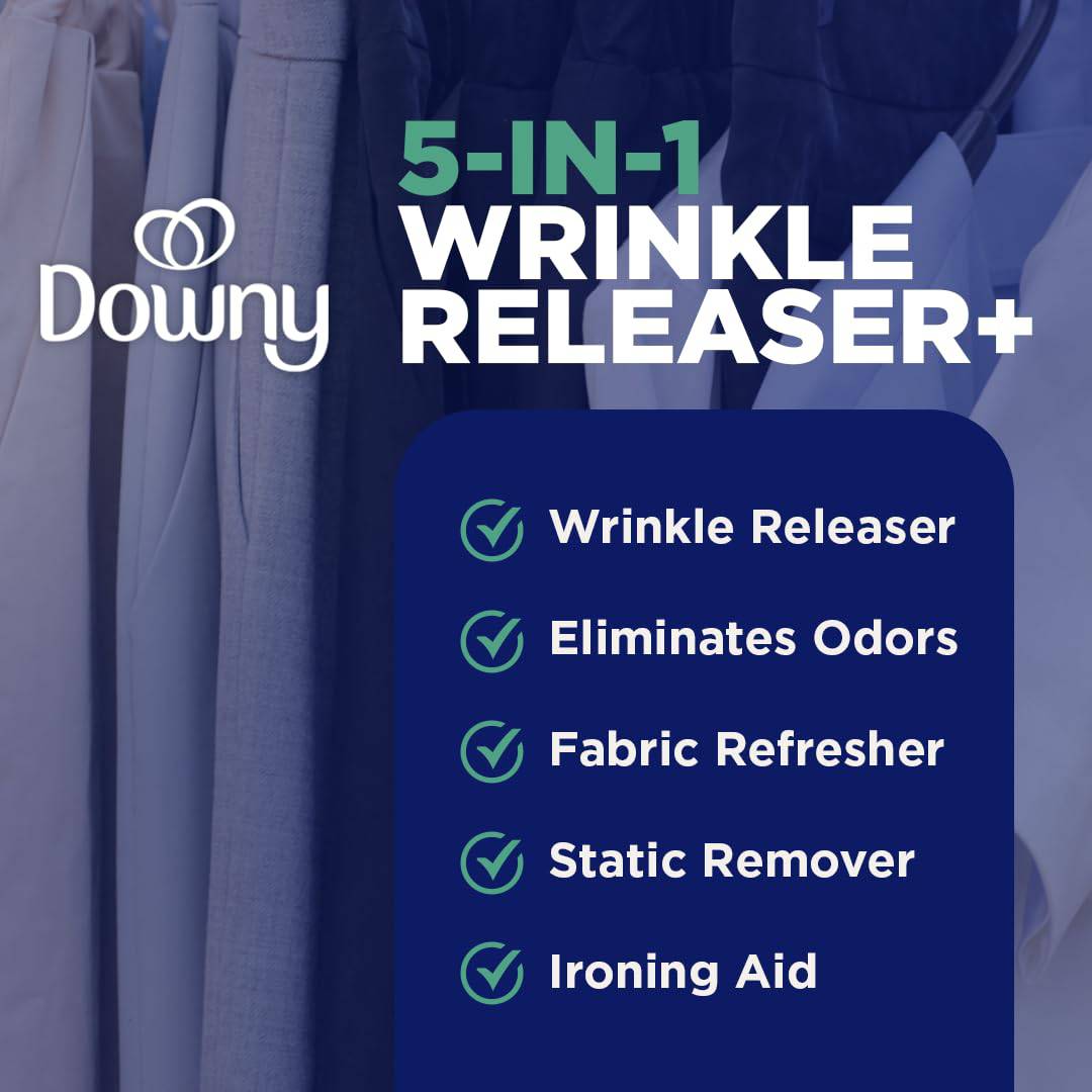 Downy Travel Wrinkle Relief Trio - Crisp Linen - DOKUTRONIX