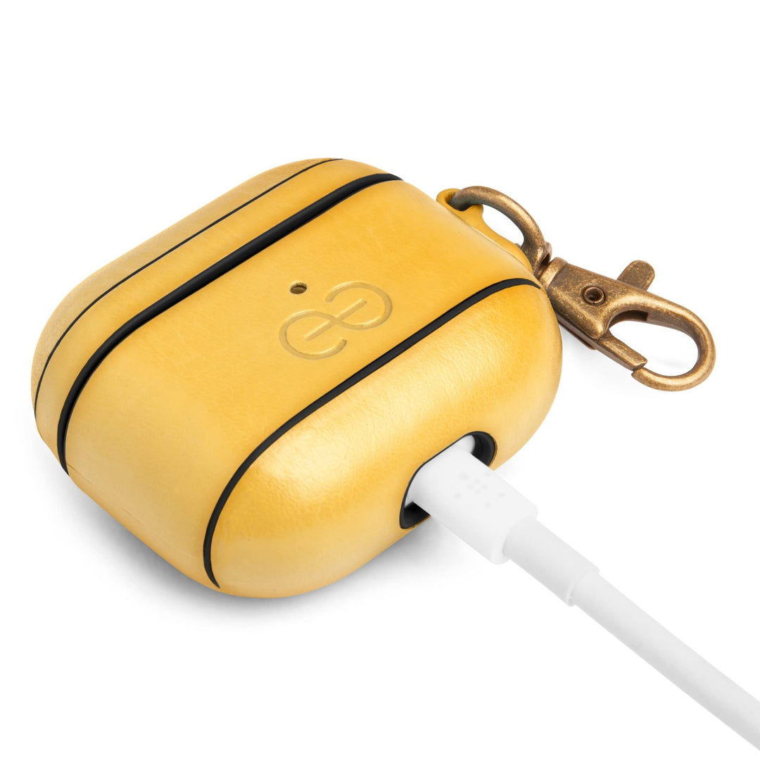 Dreem Luxe Vegan AirPods Case & Keychain - Coffee - DOKUTRONIX