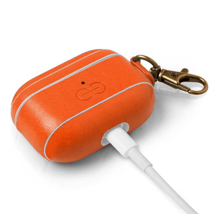 Dreem Luxe Vegan AirPods Case & Keychain - Coffee - DOKUTRONIX