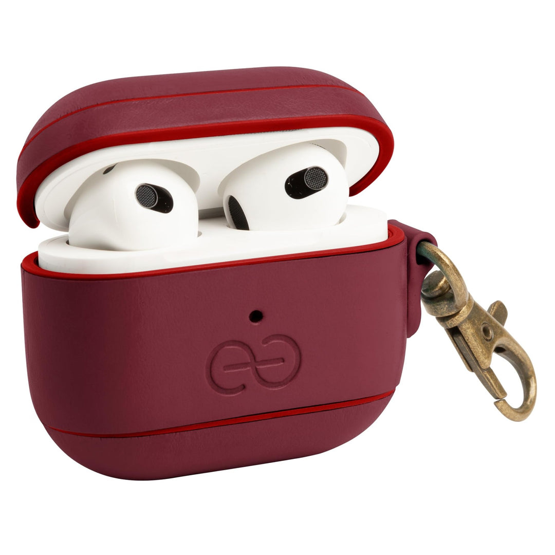 Dreem Luxe Vegan AirPods Case & Keychain - Coffee - DOKUTRONIX