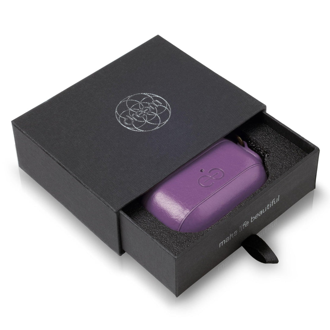 Dreem Luxe Vegan AirPods Case & Keychain - Coffee - DOKUTRONIX