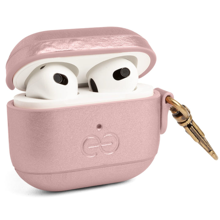 Dreem Luxe Vegan AirPods Case & Keychain - Coffee - DOKUTRONIX