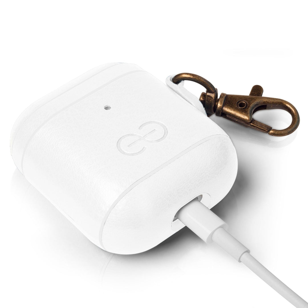 Dreem Luxe Vegan AirPods Case & Keychain - Coffee - DOKUTRONIX