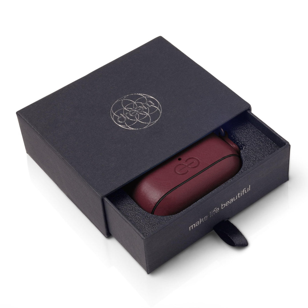 Dreem Luxe Vegan AirPods Case & Keychain - Coffee - DOKUTRONIX