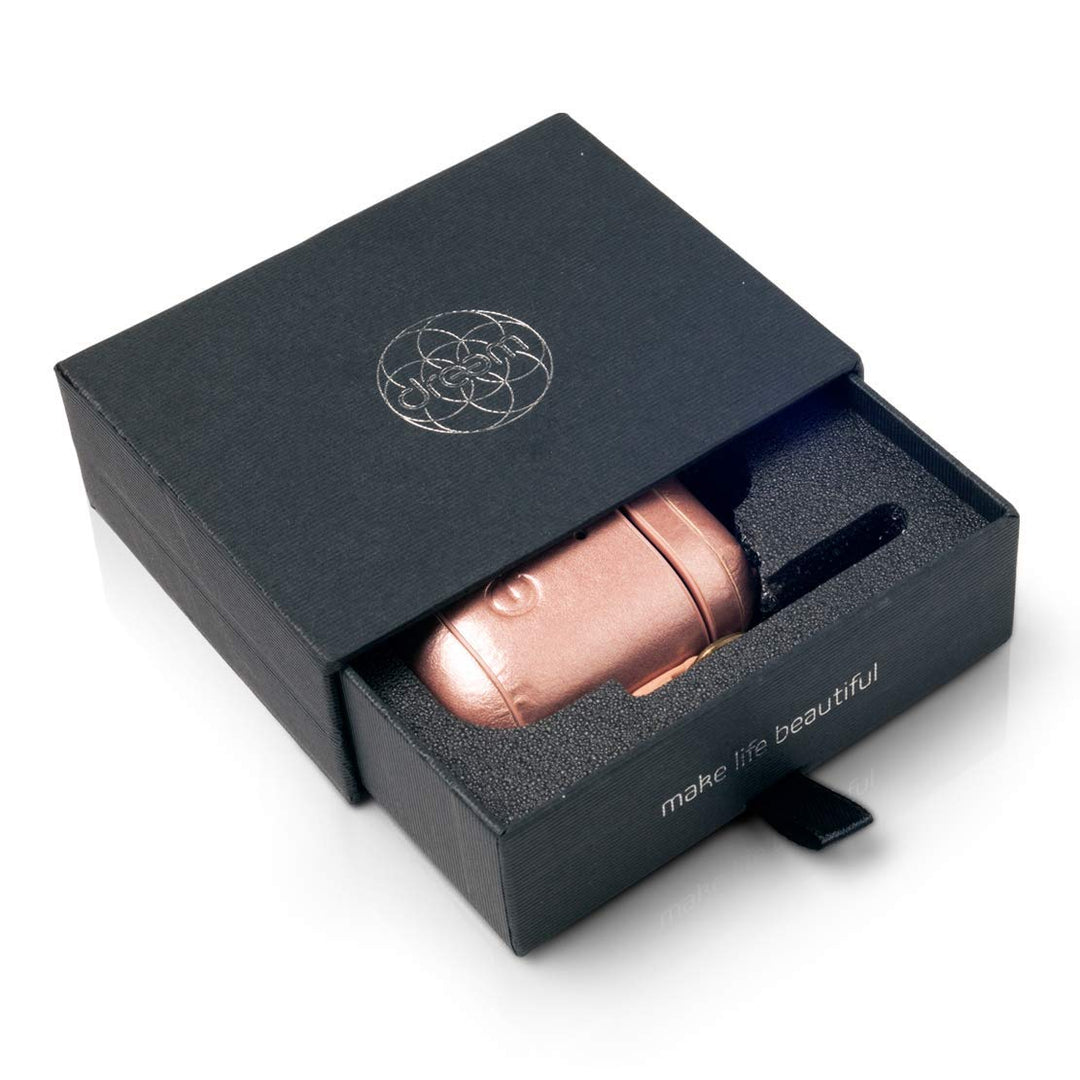 Dreem Luxe Vegan AirPods Case & Keychain - Coffee - DOKUTRONIX