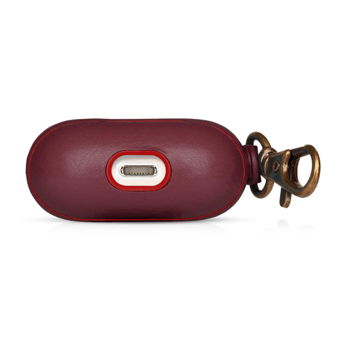Dreem Luxe Vegan AirPods Case & Keychain - Coffee - DOKUTRONIX