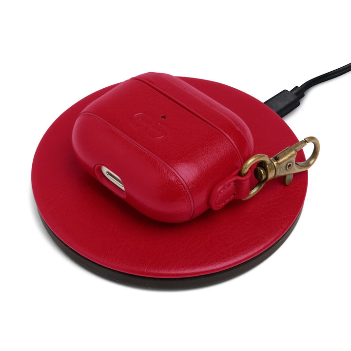 Dreem Luxe Vegan AirPods Case & Keychain - Coffee - DOKUTRONIX