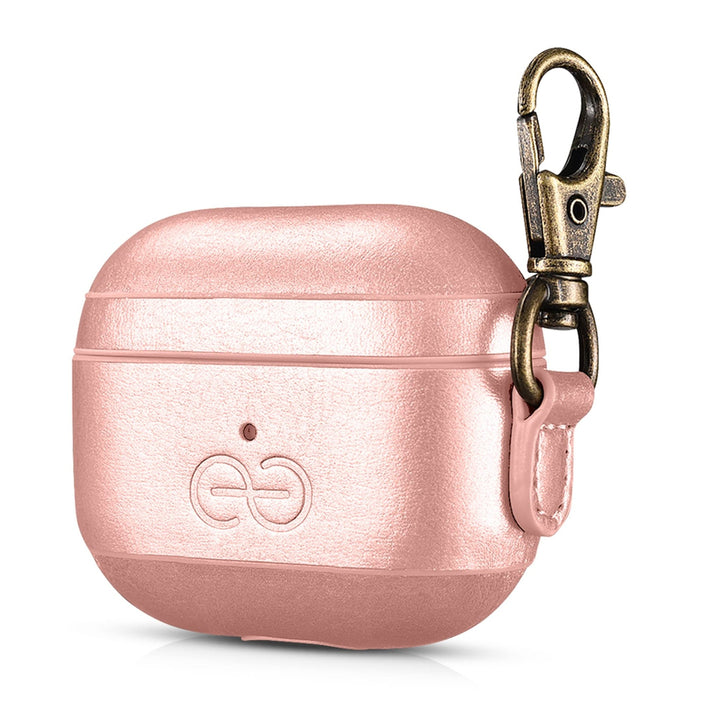 Dreem Luxe Vegan AirPods Case & Keychain - Coffee - DOKUTRONIX