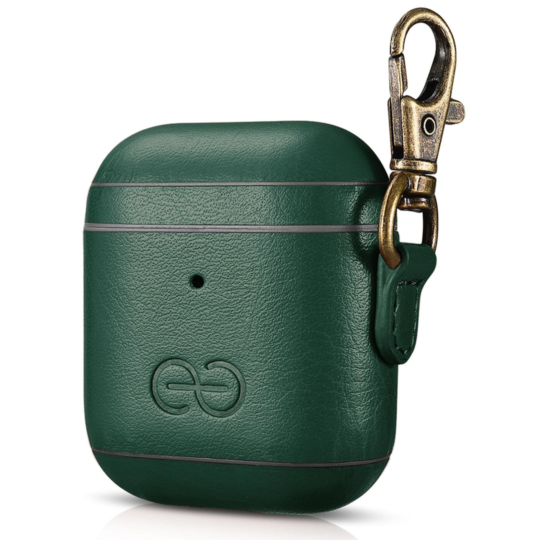 Dreem Luxe Vegan AirPods Case & Keychain - Coffee - DOKUTRONIX