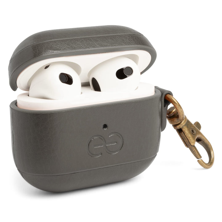 Dreem Luxe Vegan AirPods Case & Keychain - Coffee - DOKUTRONIX