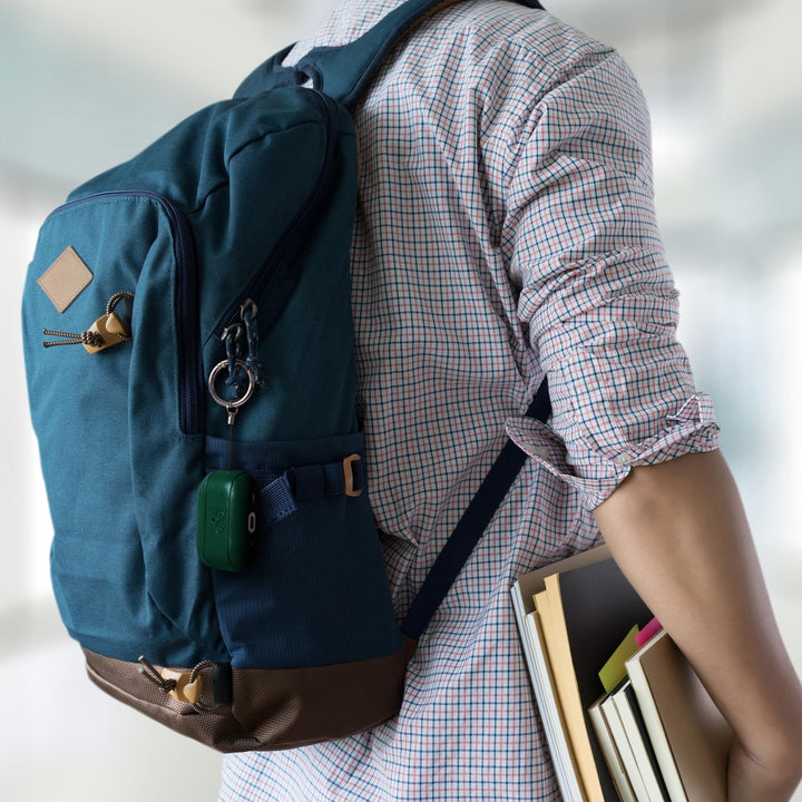 Dreem Luxe Vegan AirPods Case & Keychain - Coffee - DOKUTRONIX