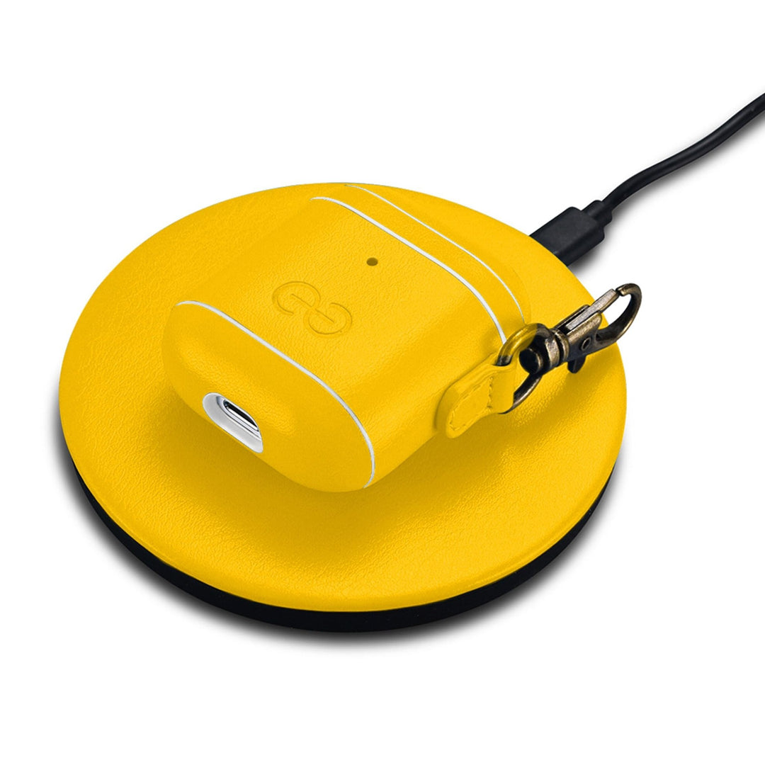 Dreem Luxe Vegan AirPods Case & Keychain - Coffee - DOKUTRONIX