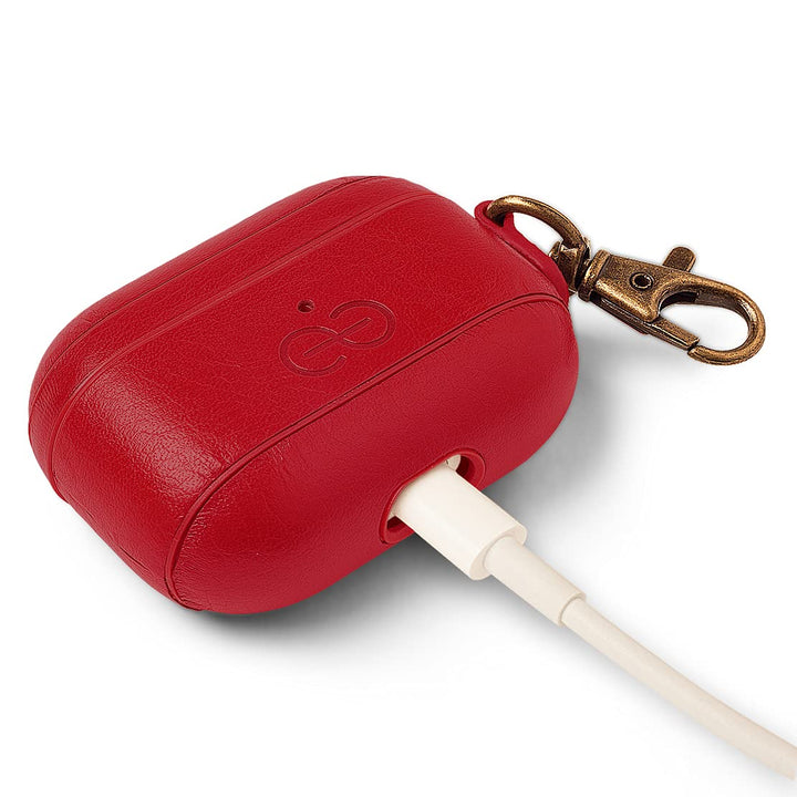 Dreem Luxe Vegan AirPods Case & Keychain - Coffee - DOKUTRONIX