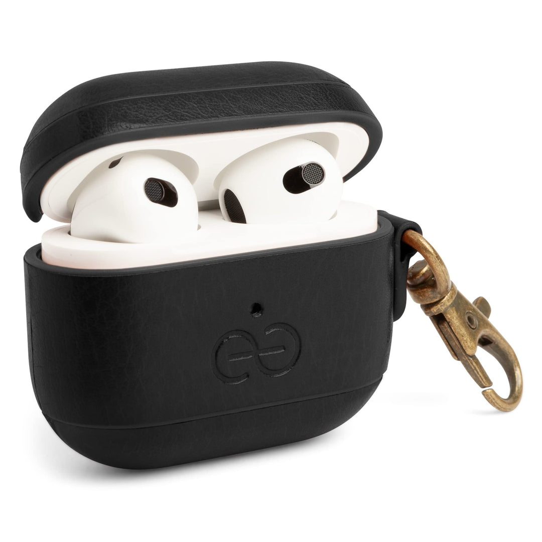 Dreem Luxe Vegan AirPods Case & Keychain - Coffee - DOKUTRONIX
