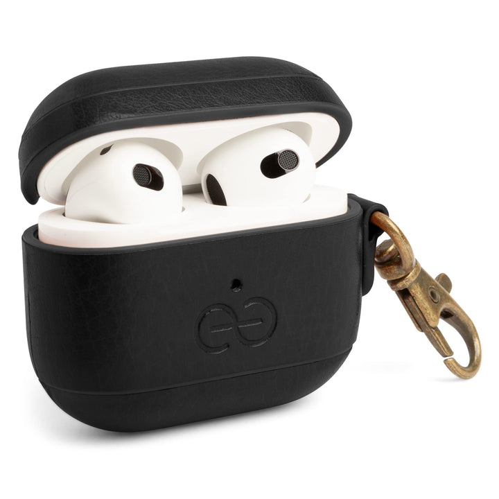 Dreem Luxe Vegan AirPods Case & Keychain - Coffee - DOKUTRONIX