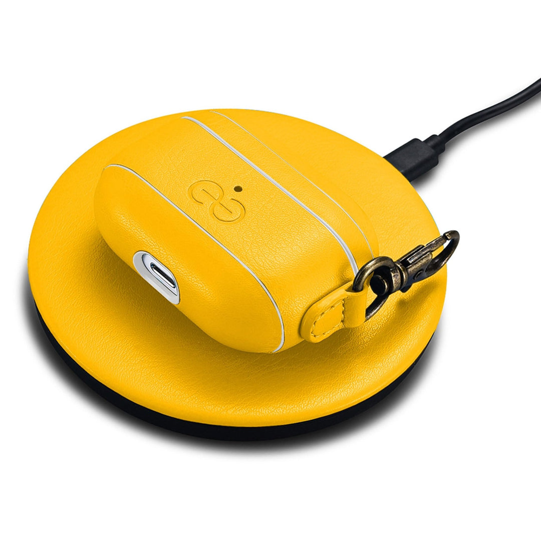 Dreem Luxe Vegan AirPods Case & Keychain - Coffee - DOKUTRONIX