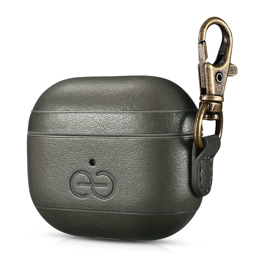 Dreem Luxe Vegan AirPods Case & Keychain - Coffee - DOKUTRONIX