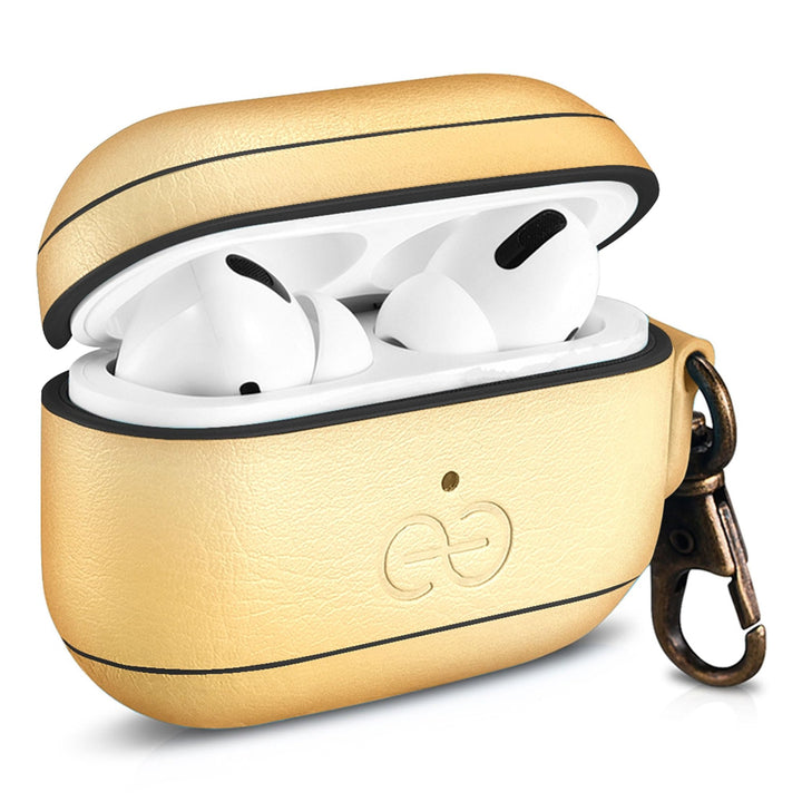 Dreem Luxe Vegan AirPods Case & Keychain - Coffee - DOKUTRONIX