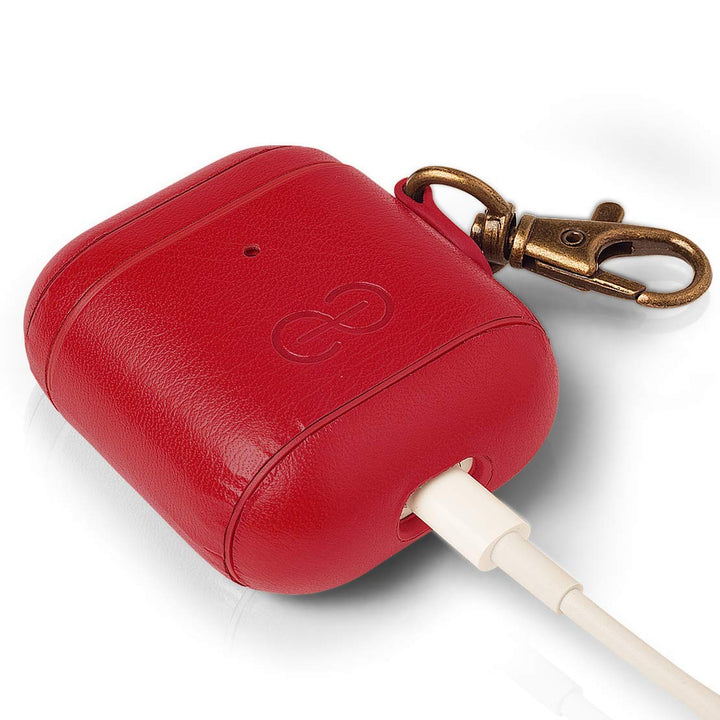 Dreem Luxe Vegan AirPods Case & Keychain - Coffee - DOKUTRONIX