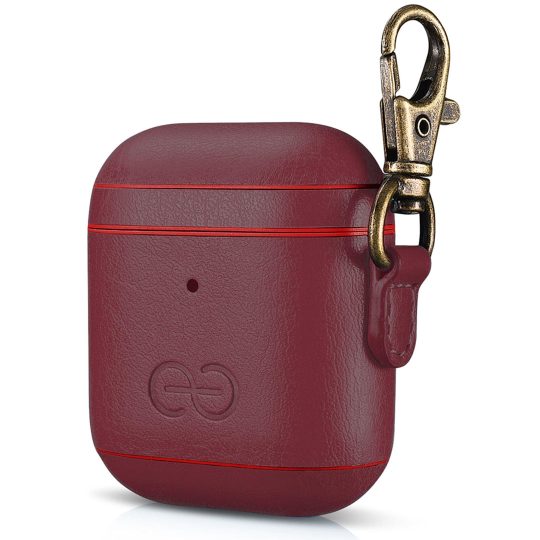 Dreem Luxe Vegan AirPods Case & Keychain - Coffee - DOKUTRONIX