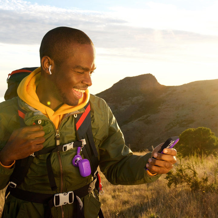 Dreem Luxe Vegan AirPods Case & Keychain - Coffee - DOKUTRONIX