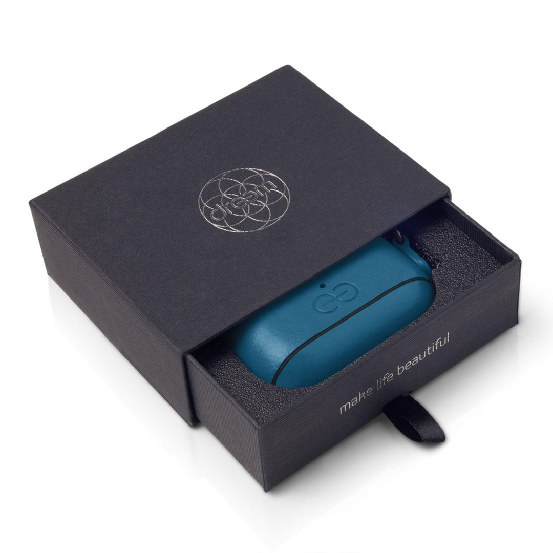 Dreem Luxe Vegan AirPods Case & Keychain - Coffee - DOKUTRONIX