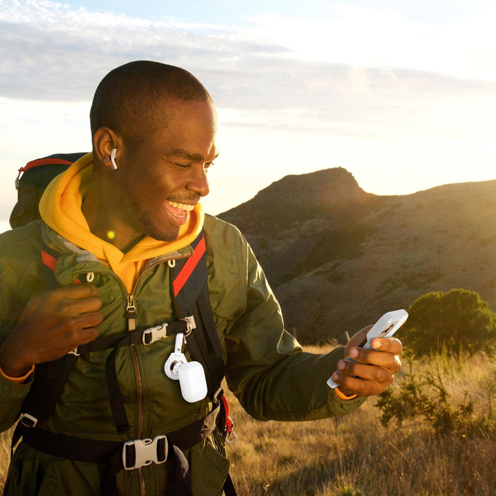 Dreem Luxe Vegan AirPods Case & Keychain - Coffee - DOKUTRONIX