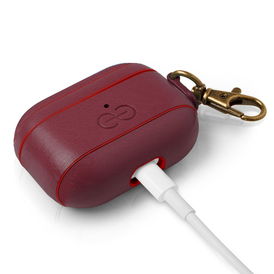 Dreem Luxe Vegan AirPods Case & Keychain - Coffee - DOKUTRONIX