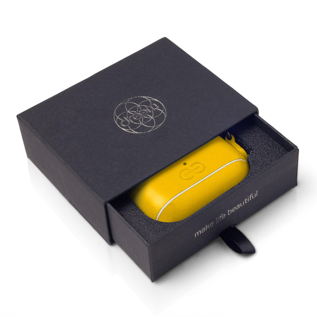 Dreem Luxe Vegan AirPods Case & Keychain - Coffee - DOKUTRONIX