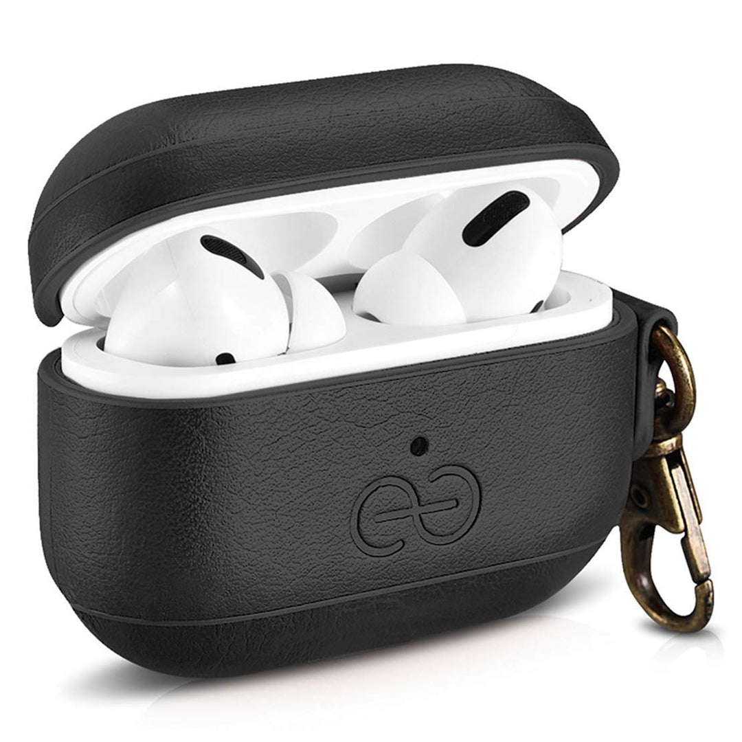 Dreem Luxe Vegan AirPods Case & Keychain - Coffee - DOKUTRONIX