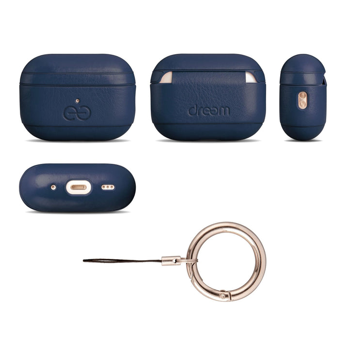 Dreem Luxe Vegan AirPods Case & Keychain - Coffee - DOKUTRONIX