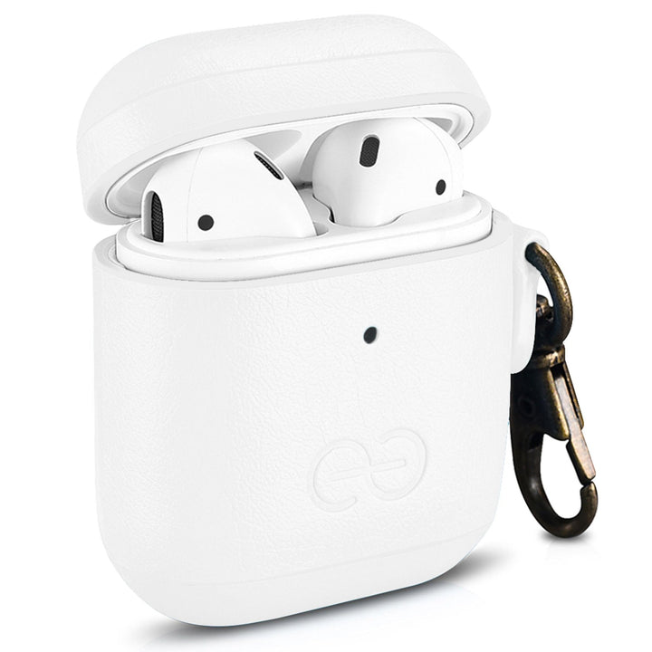 Dreem Luxe Vegan AirPods Case & Keychain - Coffee - DOKUTRONIX