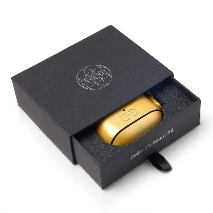 Dreem Luxe Vegan AirPods Case & Keychain - Coffee - DOKUTRONIX