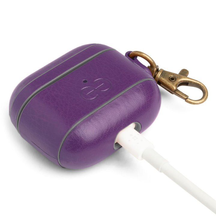 Dreem Luxe Vegan AirPods Case & Keychain - Coffee - DOKUTRONIX