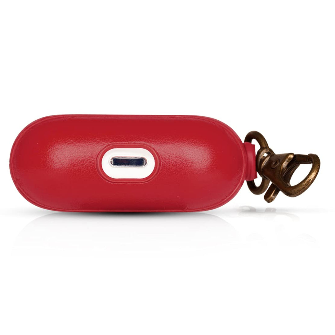 Dreem Luxe Vegan AirPods Case & Keychain - Coffee - DOKUTRONIX