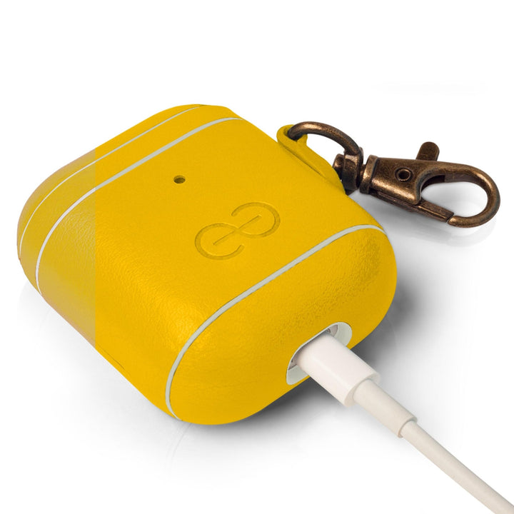 Dreem Luxe Vegan AirPods Case & Keychain - Coffee - DOKUTRONIX