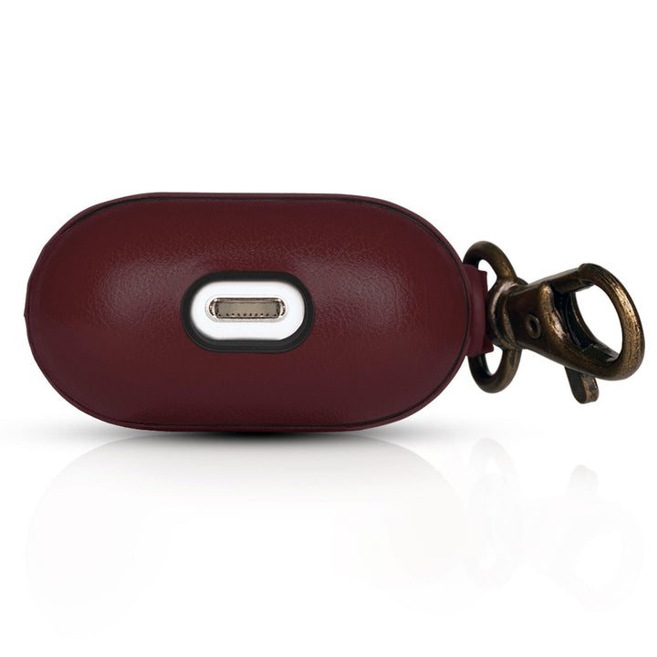 Dreem Luxe Vegan AirPods Case & Keychain - Coffee - DOKUTRONIX