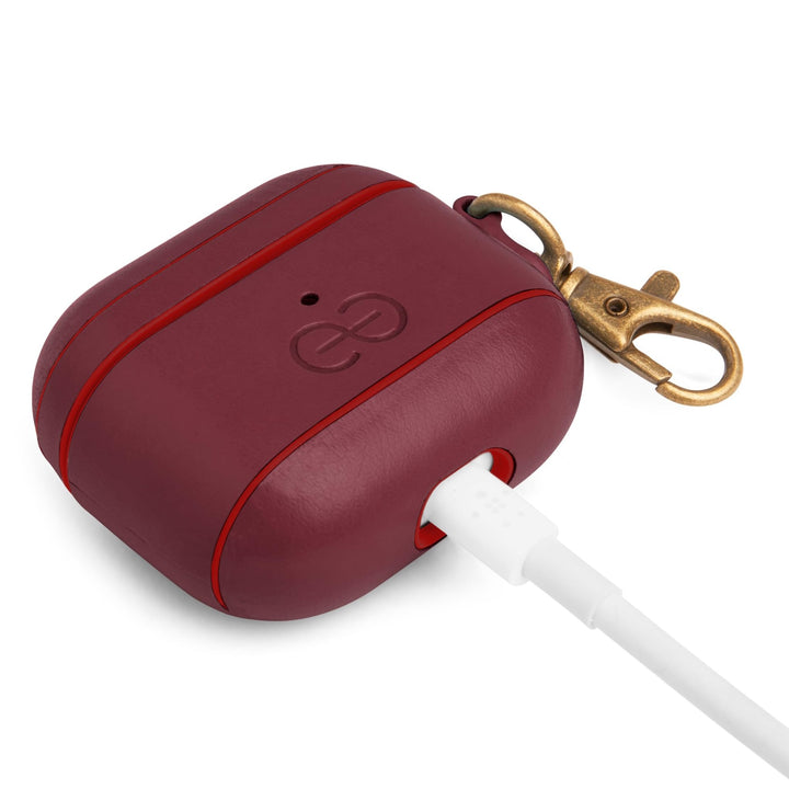 Dreem Luxe Vegan AirPods Case & Keychain - Coffee - DOKUTRONIX
