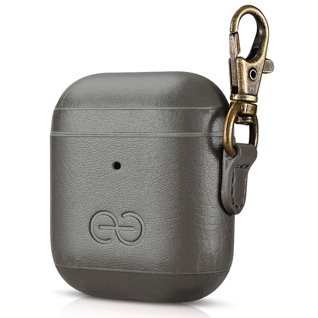 Dreem Luxe Vegan AirPods Case & Keychain - Coffee - DOKUTRONIX