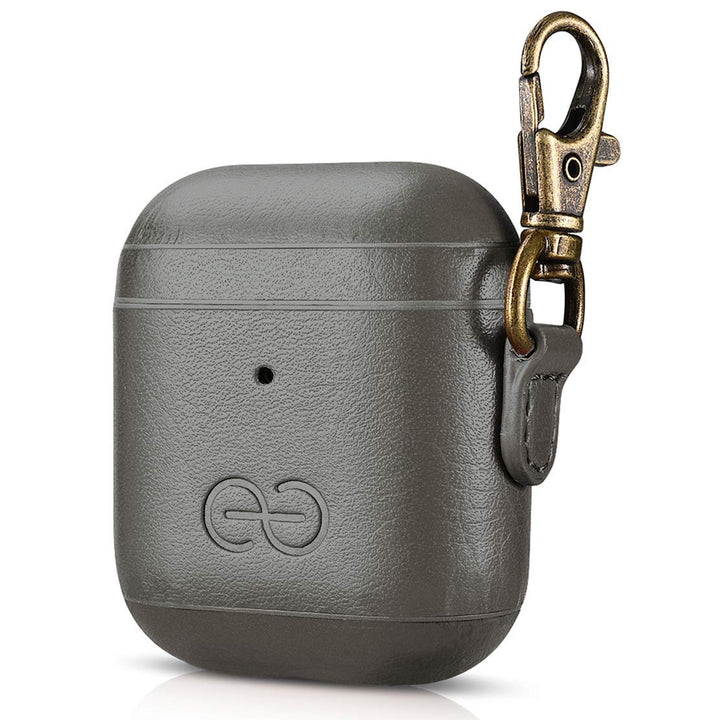 Dreem Luxe Vegan AirPods Case & Keychain - Coffee - DOKUTRONIX